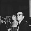 Jack Nicholson et Anjelica Huston aux Oscars 1986