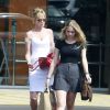 Exclusif - Melanie Griffith sort du tribunal avec sa fille Stella dont elle demande la garde. Elles vont ensuite faire du shopping à Beverly Hills, le 28 juillet 2014.