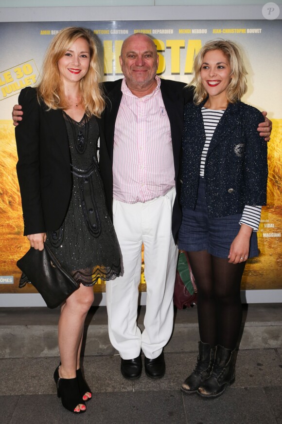 Delphine Depardieu, Jean-Christophe Bouvet, Alysson Paradis - Avant-première du film "Hasta Mañana" au cinéma Publicis à Paris, le 29 juillet 2014
