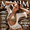 Jessica Alba en couverture du magazine Maxim