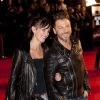 Christophe Maé et sa femme Nadège aux NRJ Music Awards à Cannes, le 14 décembre 2013.