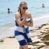 Chloë Moretz en vacances à Miami, le 2 Août 2014.