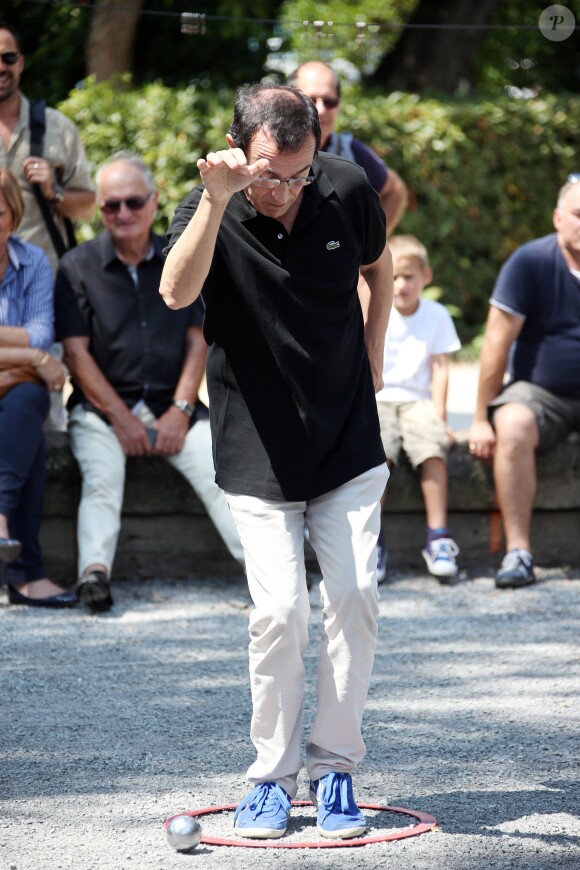 Thierry Beccaro - 7e édition du Star West Pétanque au parc Mauresque à Arcachon le 3 août 2014.