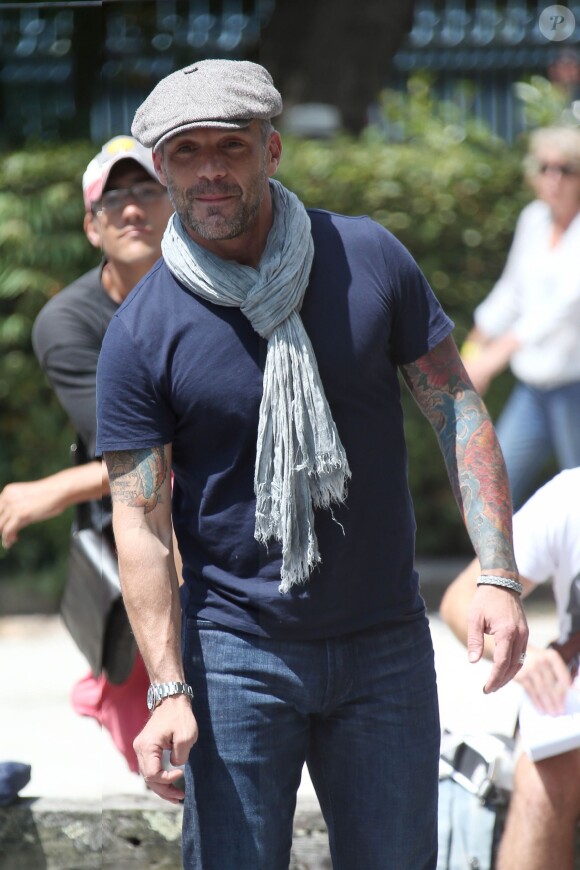 Philippe Bas - 7e édition du Star West Pétanque au parc Mauresque à Arcachon le 3 août 2014.