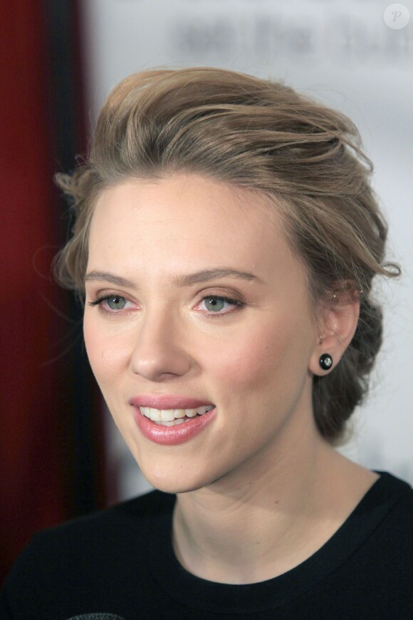 Scarlett Johansson à New York le 9 janvier 2014.
