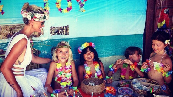 Johnny et Laeticia Hallyday : Fiesta de rêve pour les birthday girls Jade et Joy