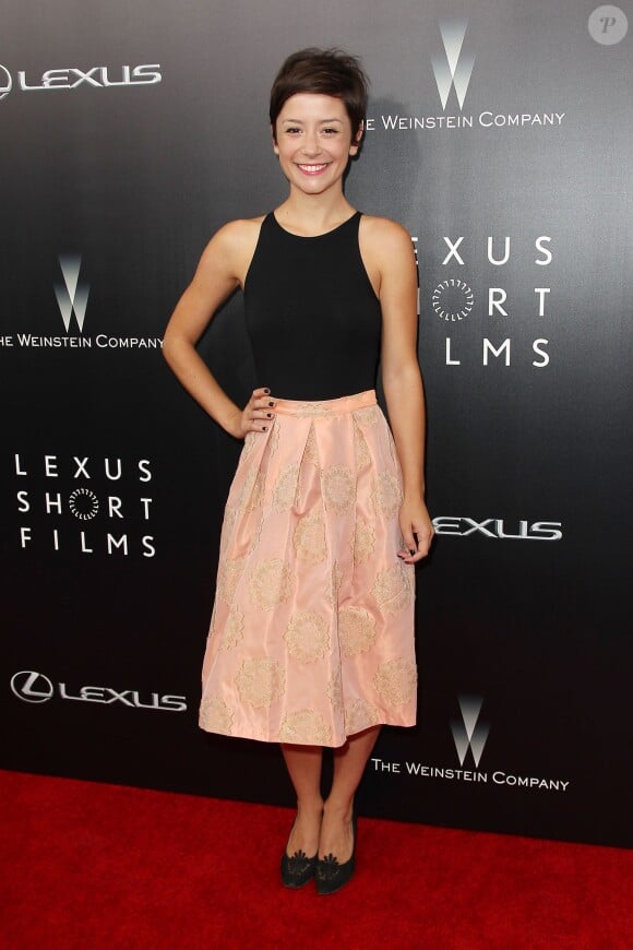 Phoebe Neidhardt à la 2e édition de "Lexus Short Films Life is Amazing" à New York, le 6 août 2014.