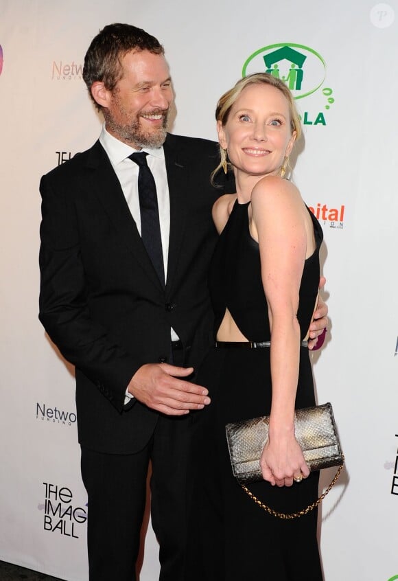 James Tupper et Anne Heche lors de la soirée Imagine Ball LA Benefit Concert organisée au House of Blues de West Hollywood, le 6 août 2014.