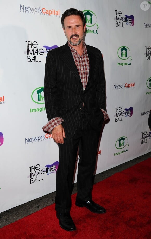 David Arquette lors de la soirée Imagine Ball LA Benefit Concert organisée au House of Blues de West Hollywood, le 6 août 2014.