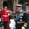 Le prince Charles à Glasgow le 4 août 2014 pour commémorer le centenaire de la Première Guerre mondiale.