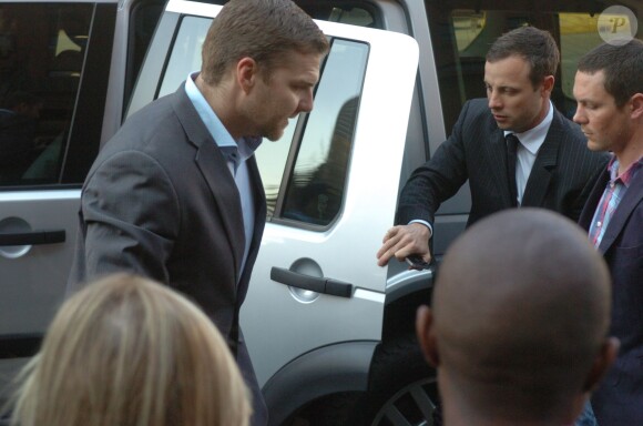 Oscar Pistorius au tribunal de Pretoria, en Afrique du Sud, le 8 août 2014.