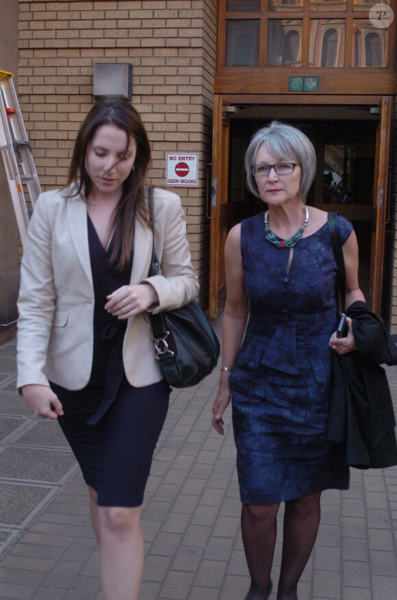 Aimee Pistorius au tribunal de Pretoria, en Afrique du Sud, le 8 août 2014.