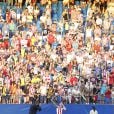 Antoine Griezmann a été présenté comme nouvelle recrue de l'Atletico Madrid le 31 juillet 2014 au stade Vicente Calderon