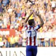 Antoine Griezmann a été présenté comme nouvelle recrue de l'Atletico Madrid le 31 juillet 2014 au stade Vicente Calderon