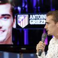 Antoine Griezmann a été présenté comme nouvelle recrue de l'Atletico Madrid le 31 juillet 2014 au stade Vicente Calderon