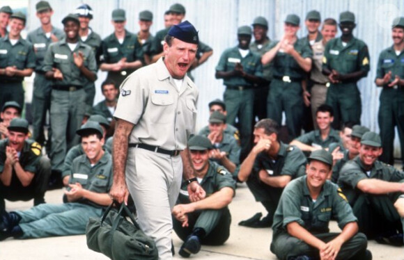 Robin Williams dans le film Good Morning Vietnam