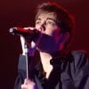 Grégory Lemarchal, lors d'un concert à Lausanne (Suisse), en mai 2006.