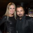 Henri Leconte et sa femme Florentine lors de la 19e édition des trophées de la nuit au Lido le 25 novembre 2013