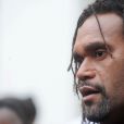 Christian Karembeu lance la 25e Opération Pièces Jaunes à l'Hôpital Necker à Paris le 8 janvier 2014