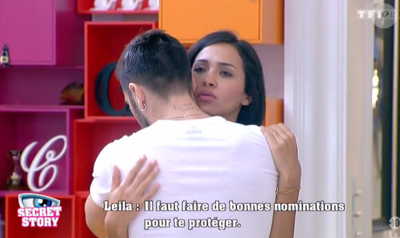 Episode de "Secret Story 8" sur TF1. Le 19 août 2014.