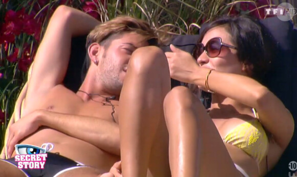 Episode de "Secret Story 8" sur TF1. Le 19 août 2014.