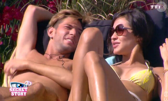Episode de "Secret Story 8" sur TF1. Le 19 août 2014.