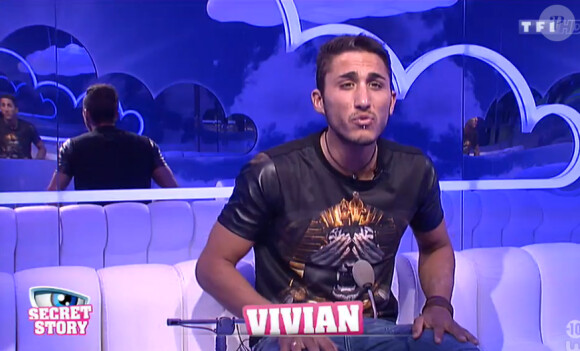 Episode de "Secret Story 8" sur TF1. Le 19 août 2014.
