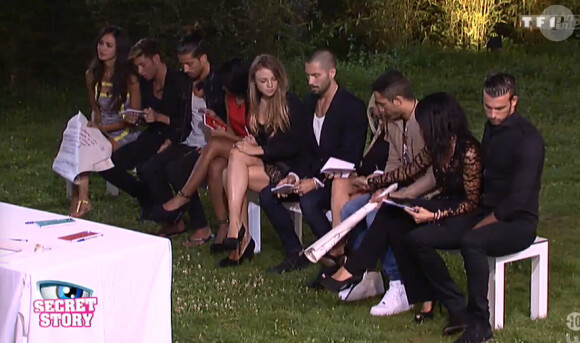 Episode de "Secret Story 8" sur TF1. Le 19 août 2014.