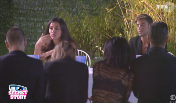 Episode de "Secret Story 8" sur TF1. Le 19 août 2014.