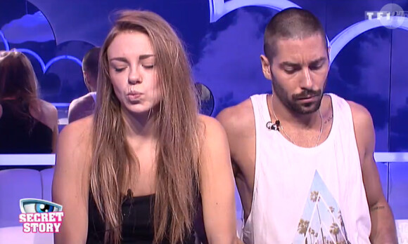 Episode de "Secret Story 8" sur TF1. Le 19 août 2014.