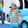 Dannielyn Birkhead (la fille de Anna Nicole Smith) lors de la première du film "Les Schtroumpfs 2" à Westwood, le 28 juillet 2013.