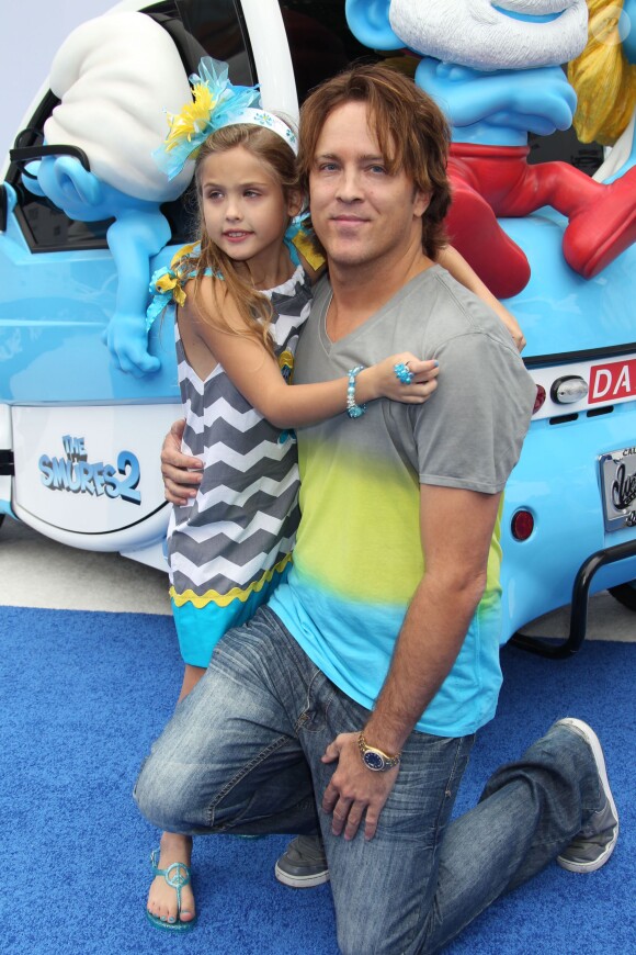 Dannielyn Birkhead (la fille de Anna Nicole Smith) lors de la première du film "Les Schtroumpfs 2" à Westwood, le 28 juillet 2013.