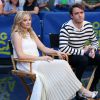 Chloë Grace Moretz et Jamie Blackley font la promotion de leur nouveau film "Si je reste" sur le plateau de l'émission TV "Good Morning America" à New York le 18 août 2014
