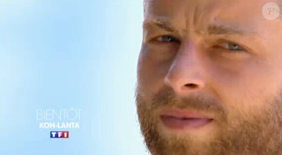 Martin - Première bande-annonce de "Koh-Lanta 2014" sur TF1. Août 2014.