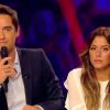 Adrien Lemaître et Anaïs - Plateau de l'After Secret sur TF1. Vendredi 22 août 2014.