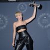 Miley Cyrus sur le tapis rouge des MTV Video Music Awards à Los Angeles, le 24 août 2014.