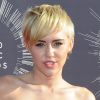 Miley Cyrus sur le tapis rouge des MTV Video Music Awards à Los Angeles, le 24 août 2014.