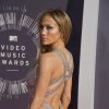 Jennifer Lopez sur le tapis rouge des MTV Video Music Awards à Los Angeles, le 24 août 2014.