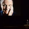 Robin Williams honoré par Billy Crystal lors des Emmy Awards 2014.