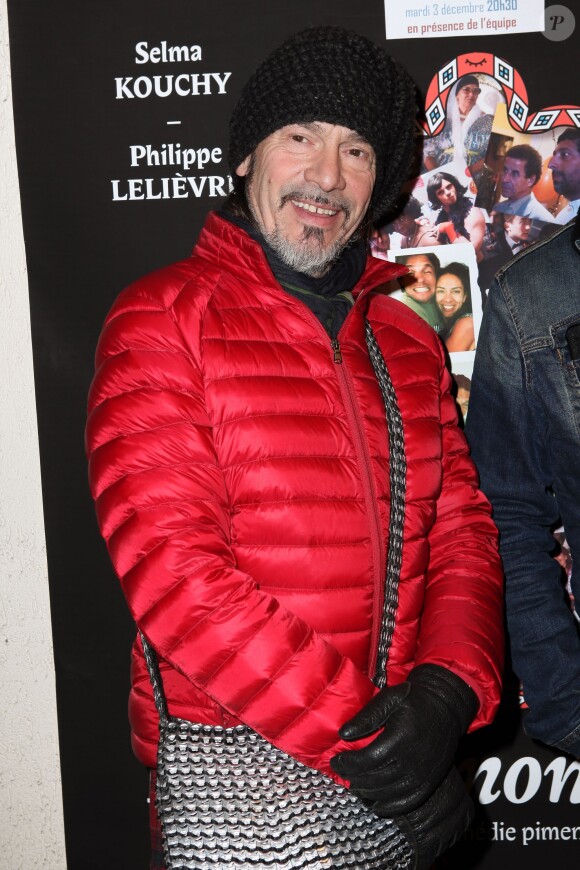 Florent Pagny lors de la première du film Harissa Mon Amour à Paris, le 3 décembre 2013