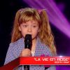 Gloria dans The Voice Kids sur TF1. Episode 1 diffusé le samedi 23 août 2014 sur TF1.