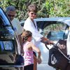 Halle Berry, son fils Maceo et sa petite Nahla en vacances à Hawaï, le 28 août 2014