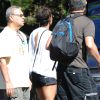 Halle Berry, son mari Olivier Martinez, leur fils Maceo et la petite Nahla en vacances à Hawaï, le 28 août 2014