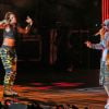 Rihanna et Eminem en concert au Rose Bowl à Pasadena, le 7 août 2014.