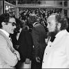 Pier Paolo Pasolini et Marco Ferreri à Cannes en 1974.
