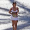 Exclusif - Rihanna, en vacances en Corse, se promène à Calvi. Le 1er septembre 2014.