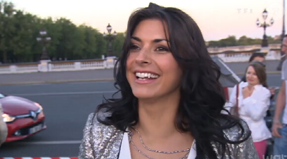 Candice Pascal annonce à Corneille qu'elle est sa partenaire dans "Danse avec les stars 5", bientôt sur TF1.