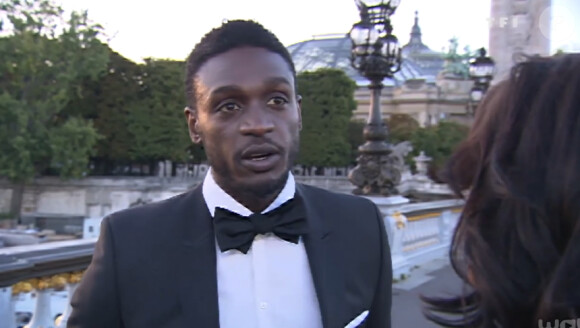 Candice Pascal annonce à Corneille qu'elle est sa partenaire dans "Danse avec les stars 5", bientôt sur TF1.