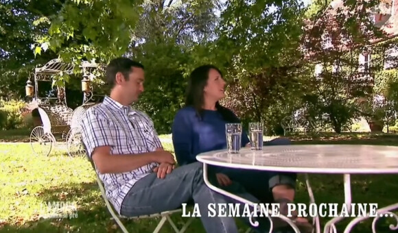 Thierry et Aurélie - Premier épisode du bilan de "L'amour est dans le pré 2014" sur M6. Lundi 8 septembre 2014.