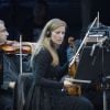 Anne Gravoin - Soirée "Claude Lelouch en musique" dans la cour d'honneur des Invalides à Paris le 6 septembre 2014